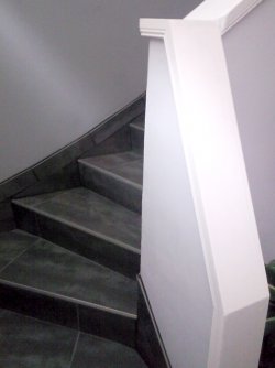 Treppe und Treppengeländer